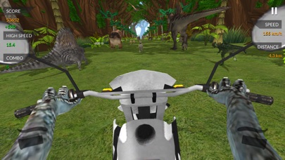 Moto Raptor: Jurassic Dinosaur Screenshot