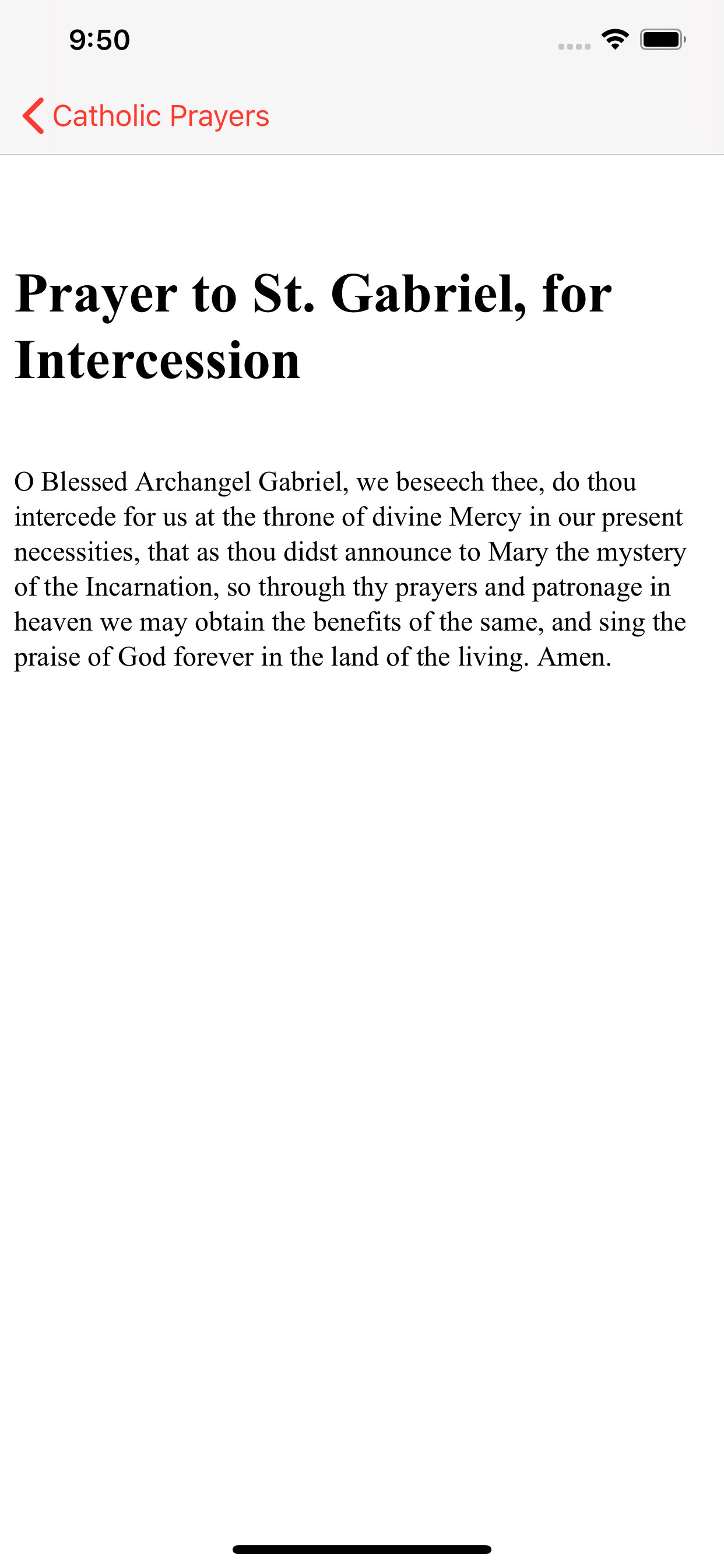 Catholic Prayers : Offline screenshot 3