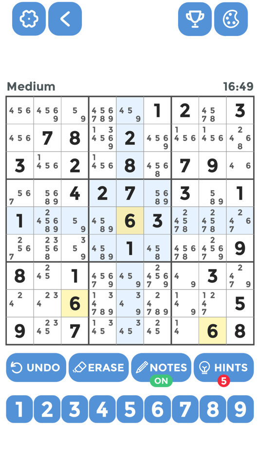 #5. Sudoku :-) (iOS) 由: 建华 范