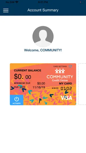 myCCU Card screenshot 2
