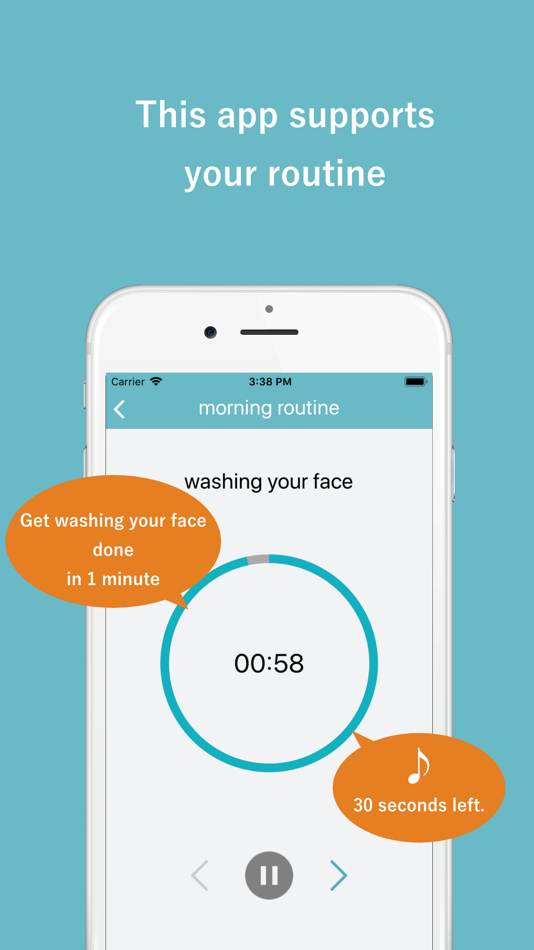 #1. Routine Task Timer (iOS) 게시자: Hiroki Sakamoto