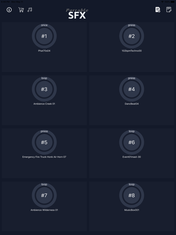 Screenshot #4 pour Sound Effects Box