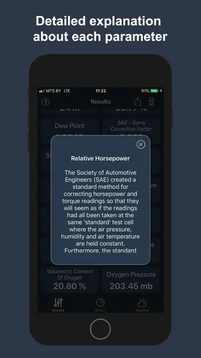Air Density & Altitude: AirLab iPhone Ekran Görüntüsü 6