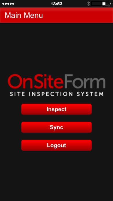 OnSiteForm Screenshot