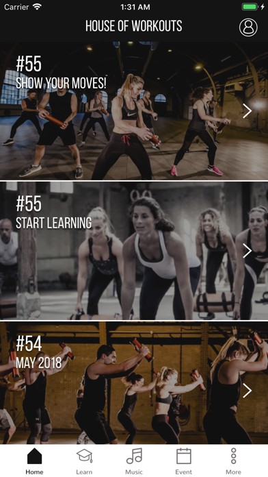 House Of Workouts Screenshot