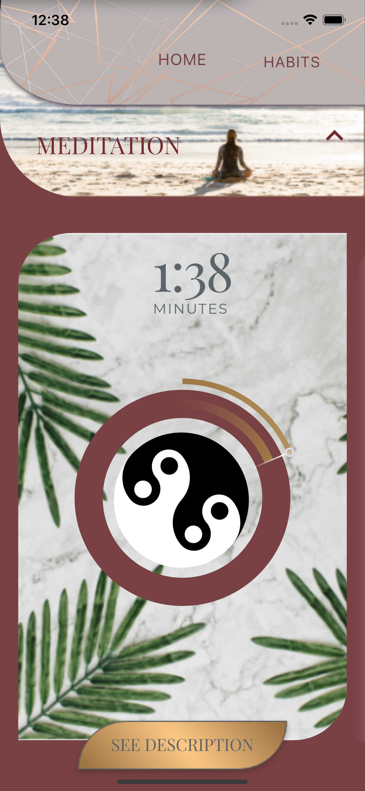 Attune Mint Habit Tracker