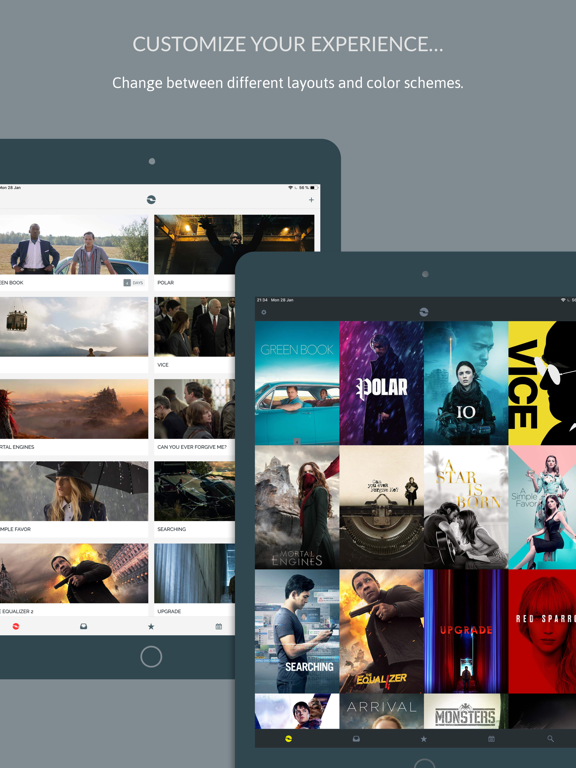 ShowPal Movies with Trakt.tv iPad screenshot 4 - Entertainment app