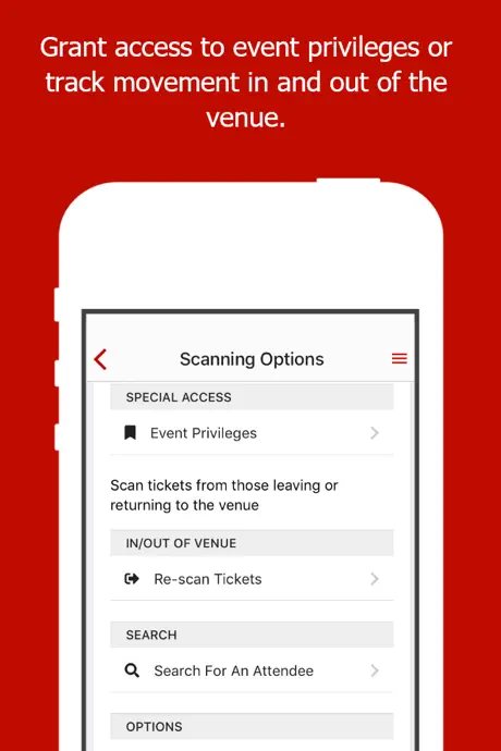 Event Ticket Scanner