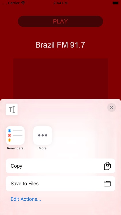 Brazil FM 91.7 screenshot-3