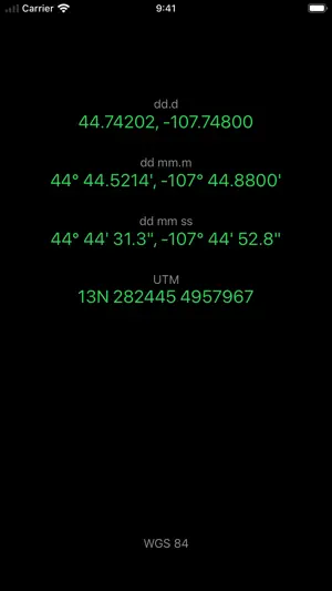 Coordinates Lite screenshot 2