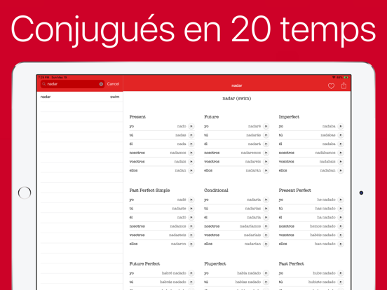 Screenshot #5 pour Verbes Espagnol