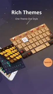 go keyboard-emojis&cool themes iphone screenshot 3