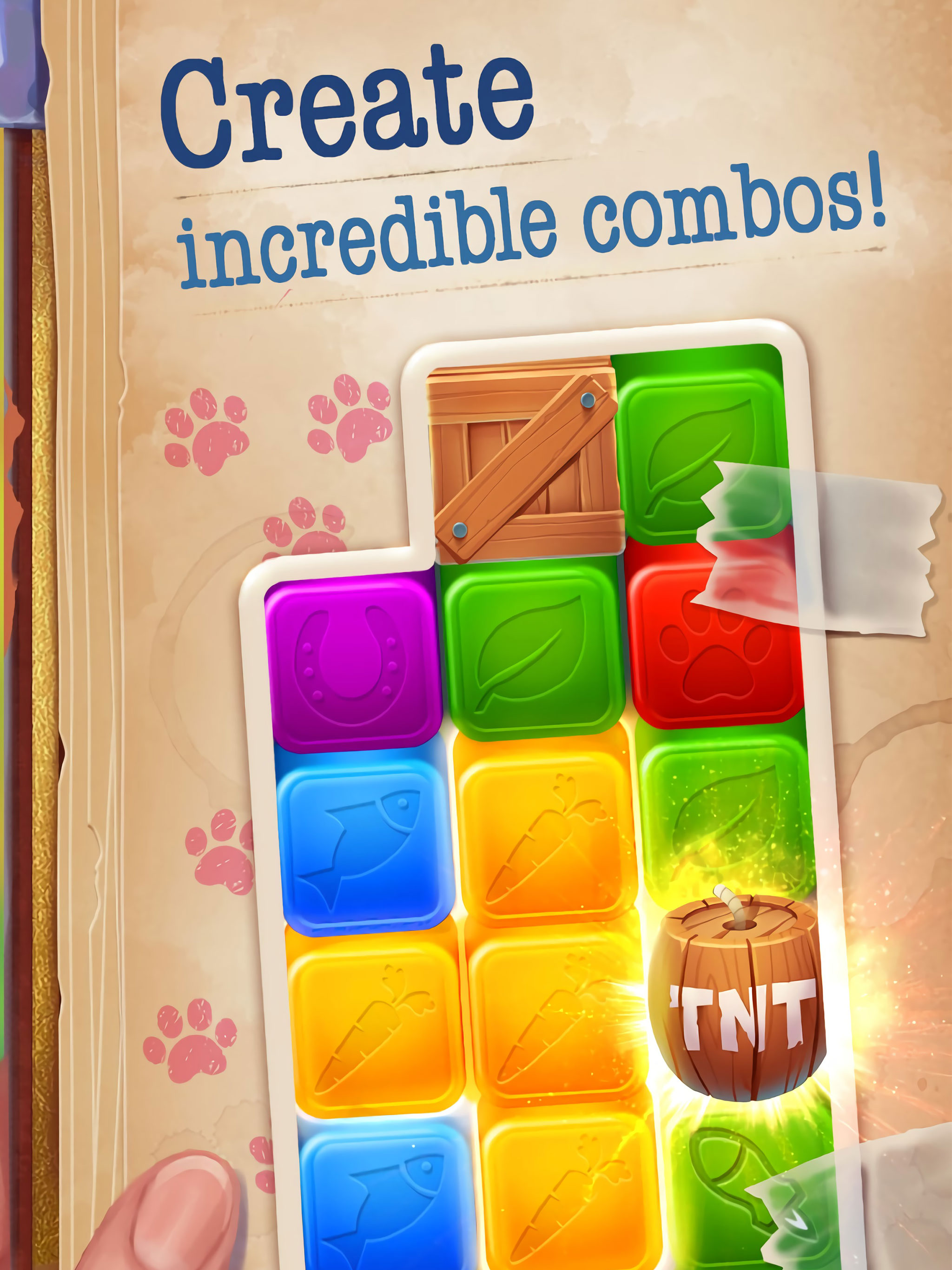 Pet Stories Blast puzzles game screenshot 6