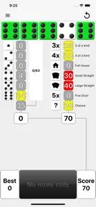 Five Dice! screenshot #2 for iPhone
