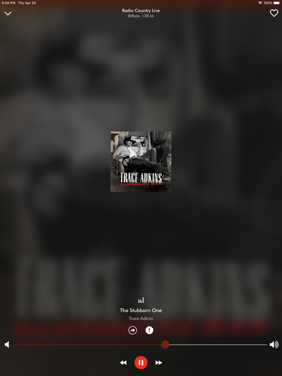 Screenshot #5 pour Country Music Radio app