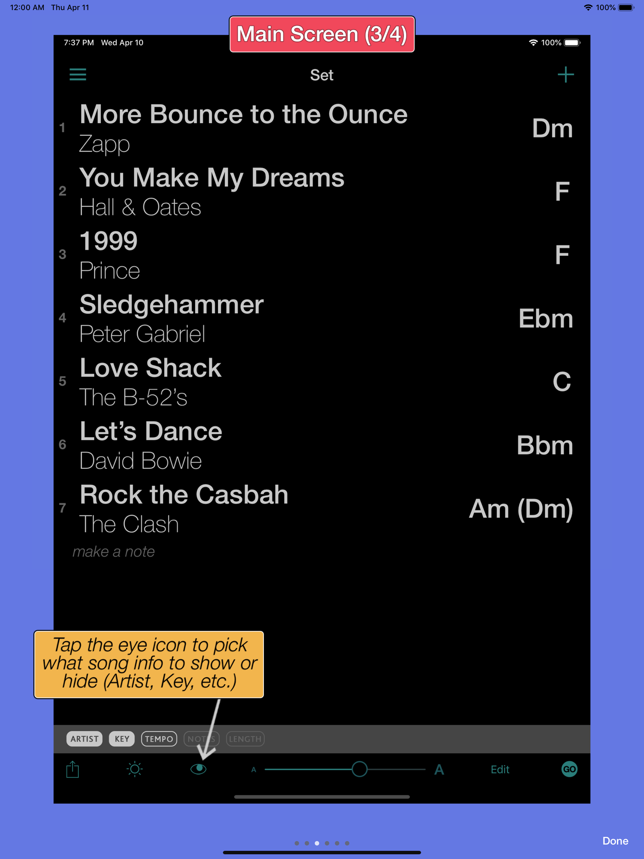 All Set: The Setlist App screenshot 11