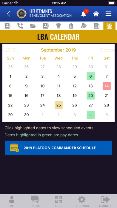 LBA NYPD iPhone screenshot 8 - News app