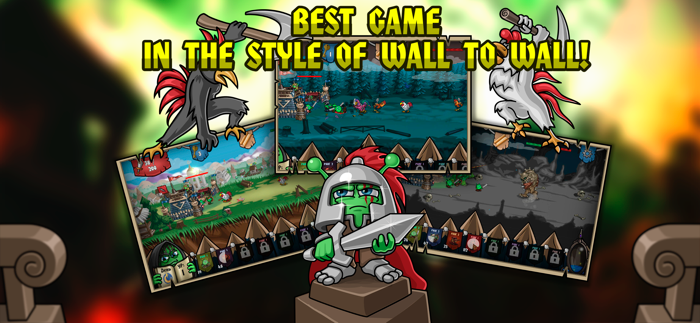 Bubble Wars Castle battle