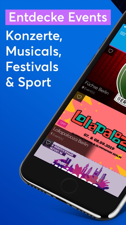 Ticketmaster: Konzerte & Sport