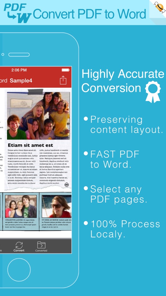 PDF to Word by Flyingbee - 7.1.0 - (iOS)