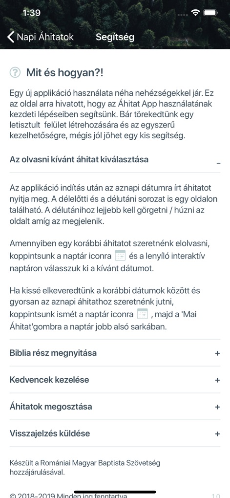 Napi áhítatok - Books App | MWM