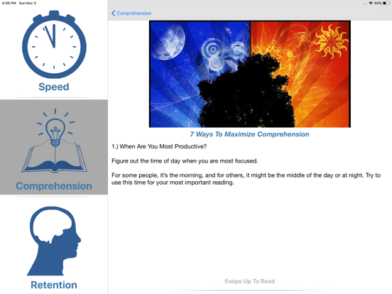 Screenshot #6 pour Speed Reading Tips