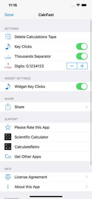 ‎CalcFast Screenshot