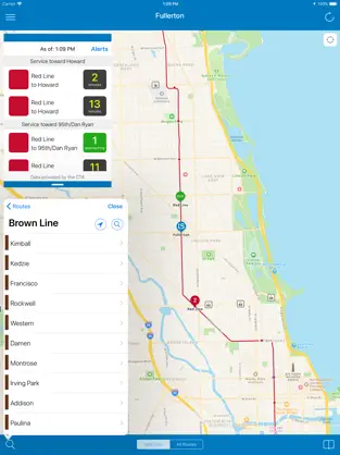 Screenshot 4 Transit Stop: CTA Tracker. iphone