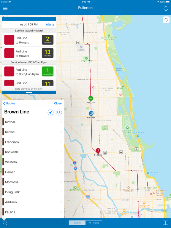 Transit Stop: CTA Tracker (Free) screenshot