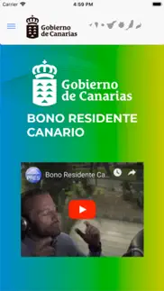 bono residente canario iphone capturas de pantalla 2