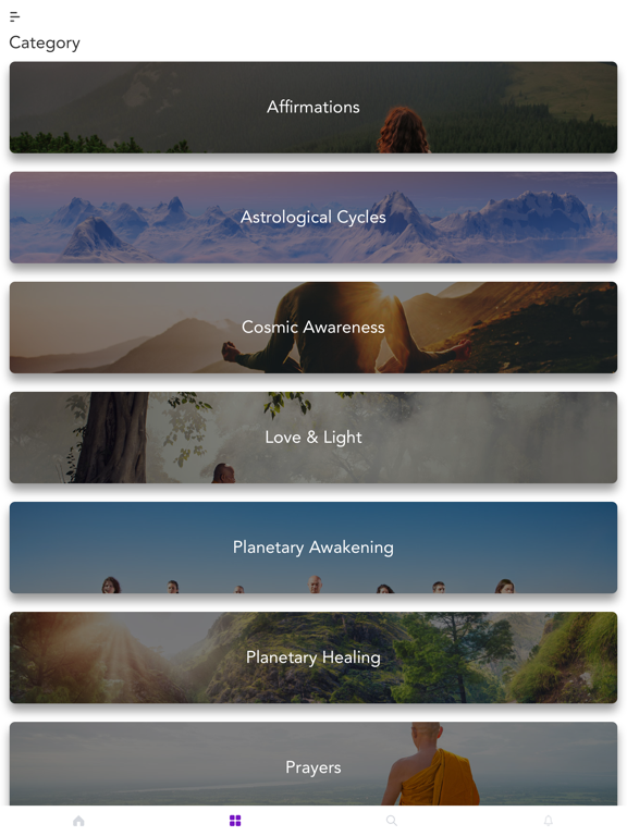 Mass Meditate iPad screenshot 2 - Lifestyle app