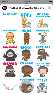 the rise of skywalker stickers iphone capturas de pantalla 3