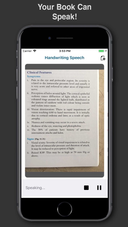 free handwriting to speech app