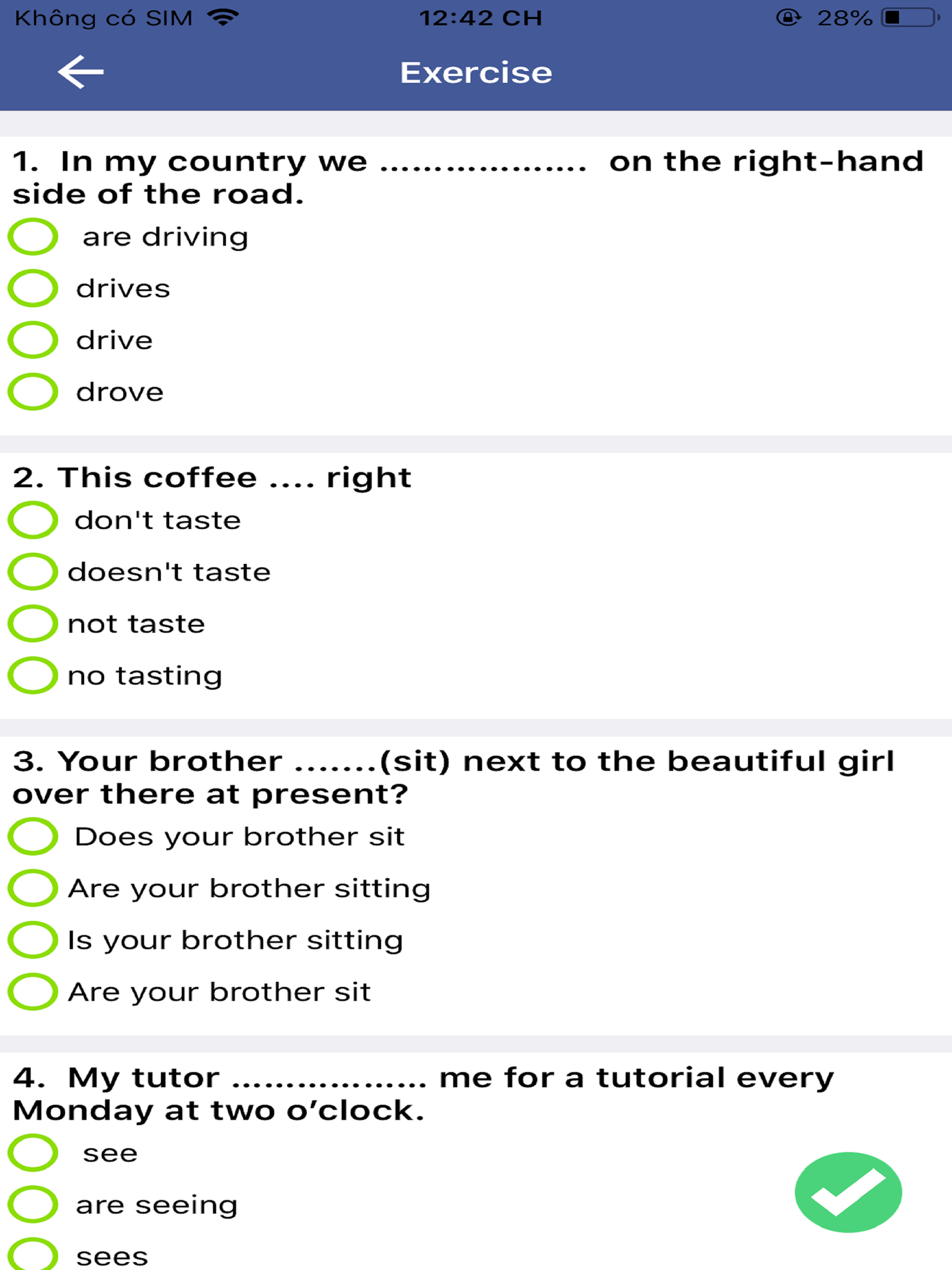 Learn English Grammar Checker