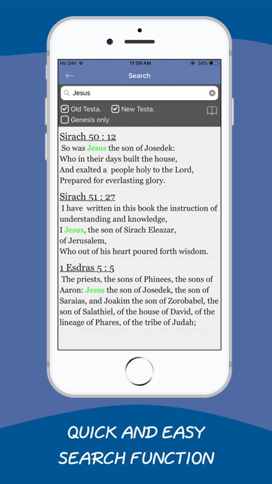 Screenshot #2 pour Web Bible  With Apocrypha Pro