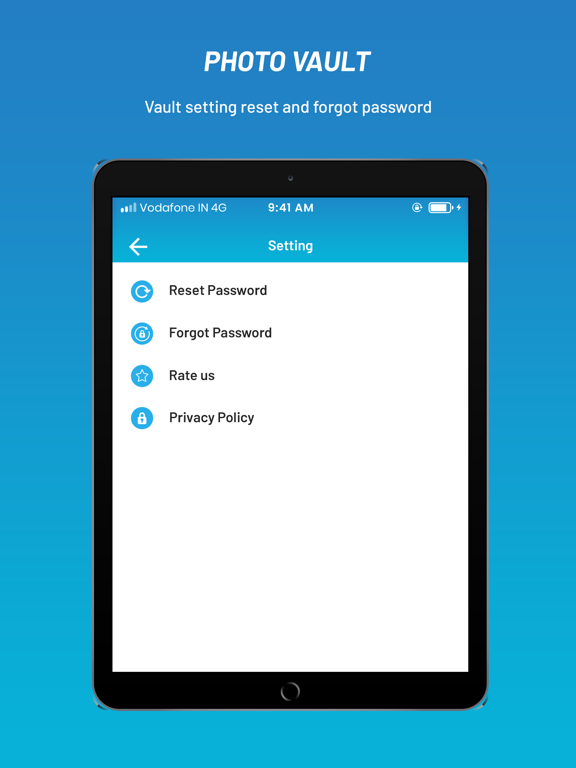 Private Vault : Photo & Video iPad screenshot