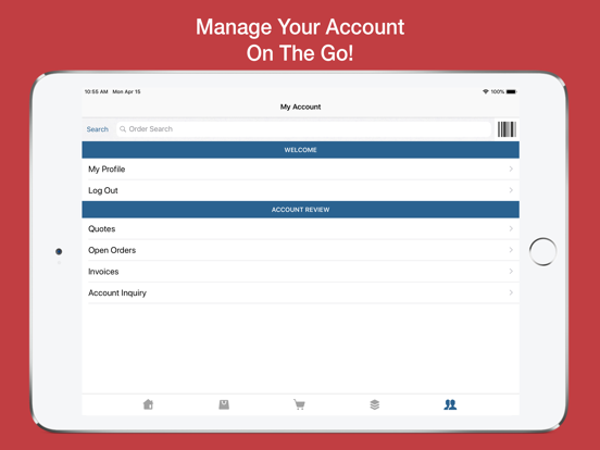 SPS Portal iPad screenshot