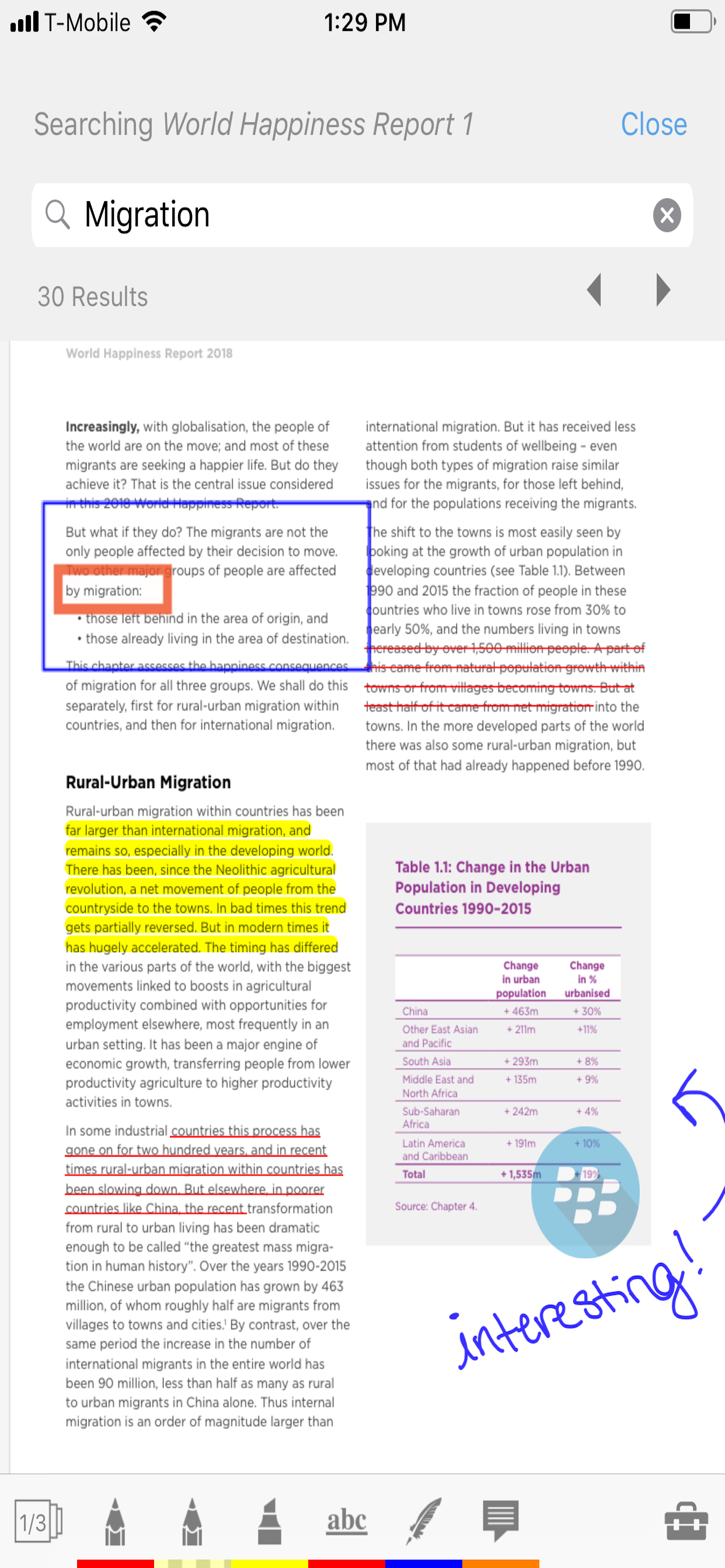 iAnnotate for BlackBerry screenshot 4