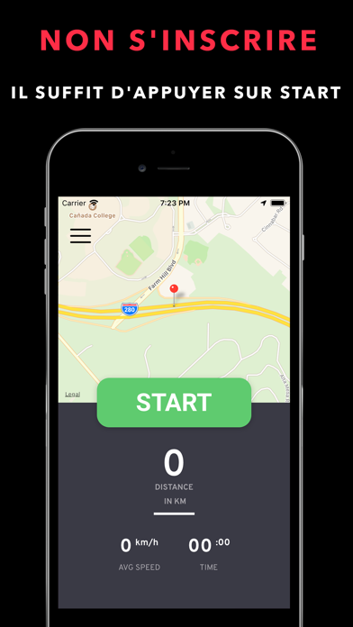Screenshot #1 pour SimpleGPS - Easy GPS Tracking