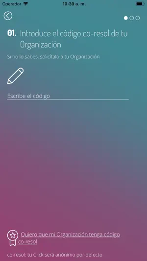 Co-resol screenshot 2