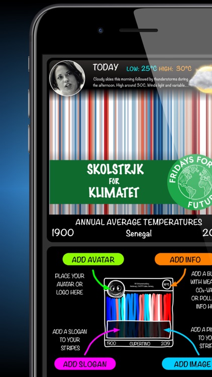 WarmingStripes screenshot-4