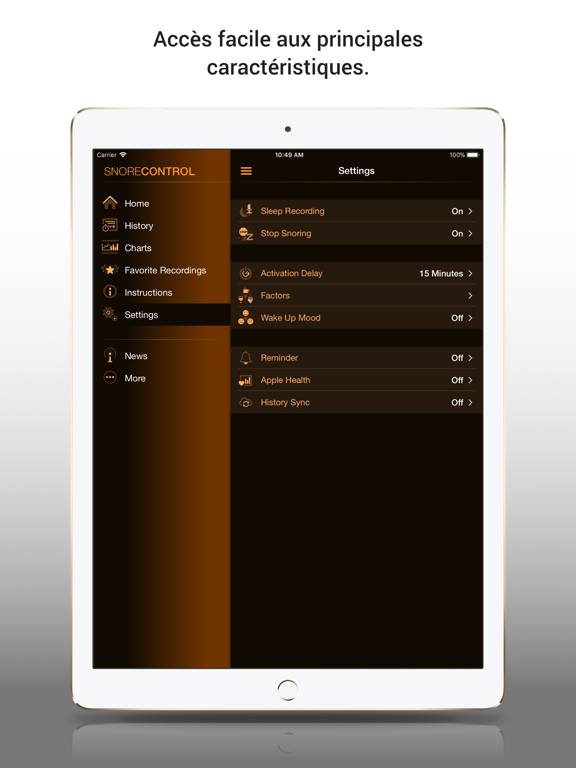 Screenshot #6 pour Snore Control