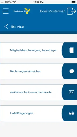 Game screenshot BKK Freudenberg Service - App hack