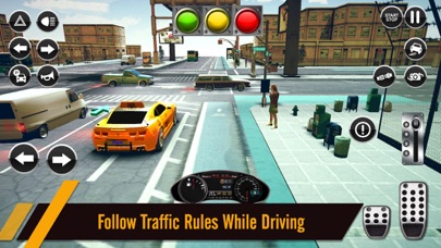 Crazy Taxi Driver: Driving Sim Screenshot