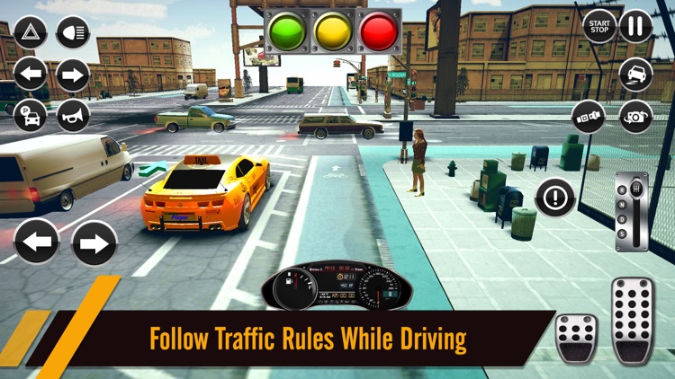 Crazy Taxi Driver: Driving Sim