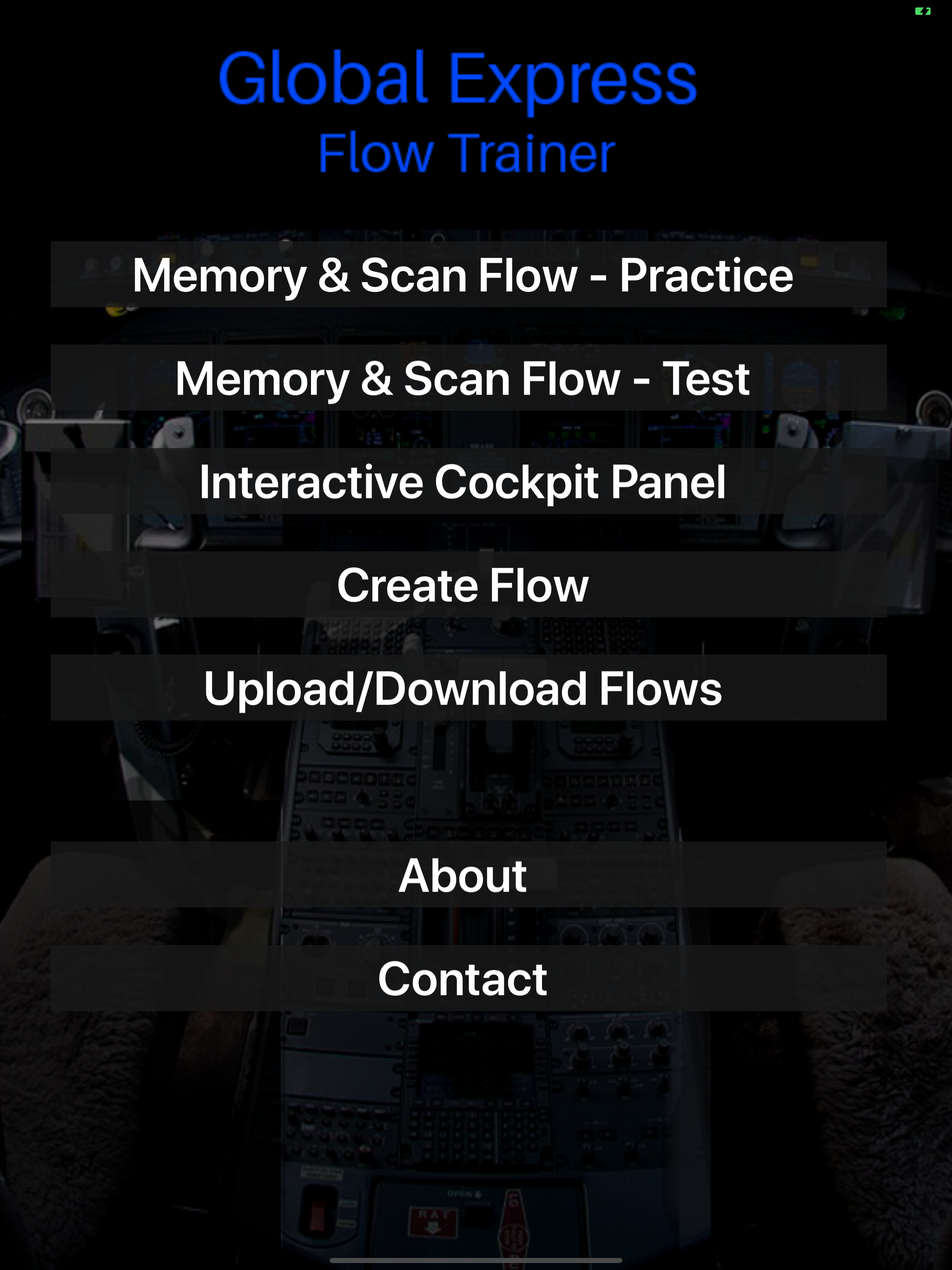 Global 6000 Flow Trainer screenshot 5