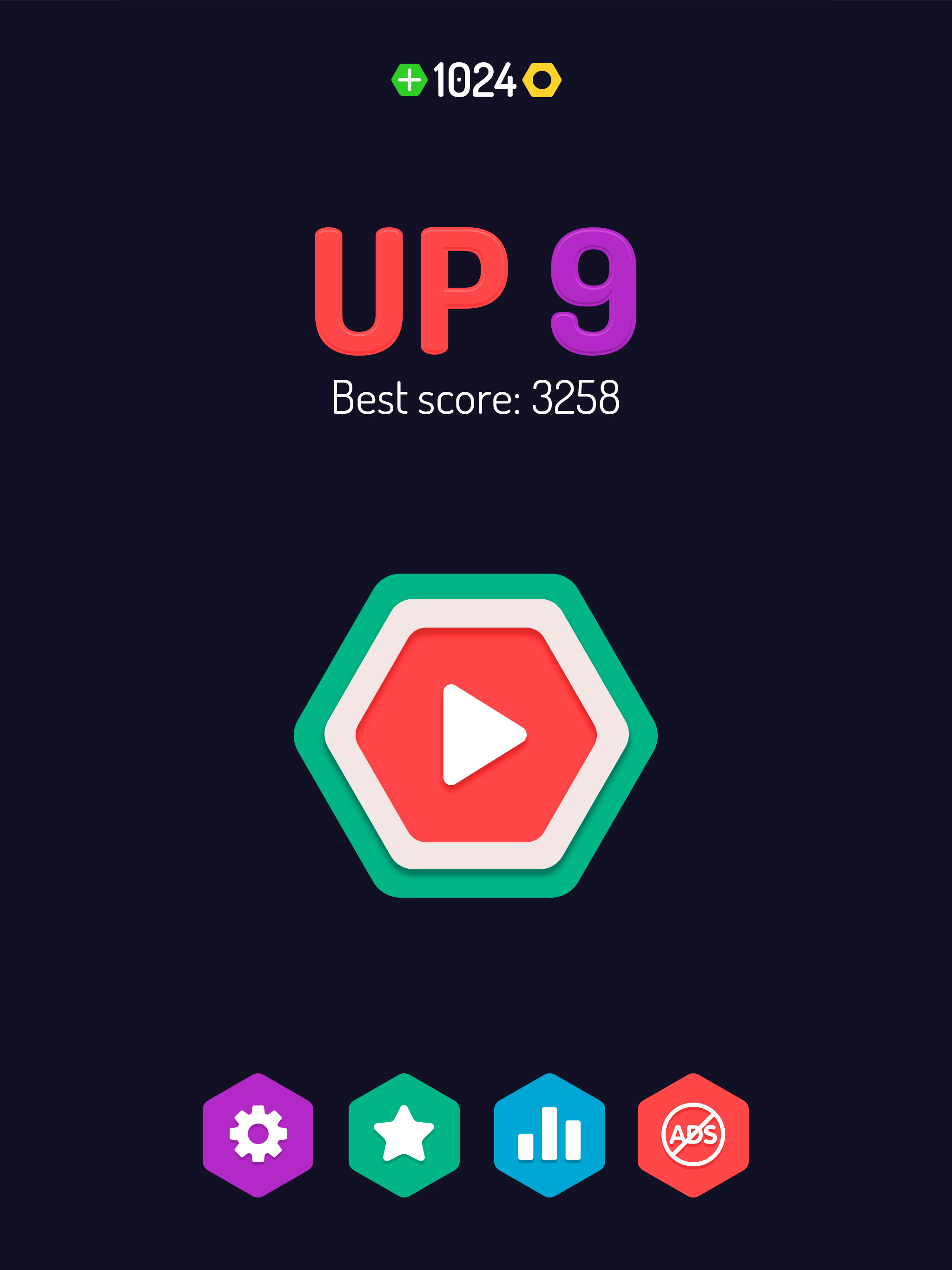 UP 9 - Hexa Puzzle! screenshot 11