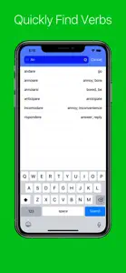 Italian Verb Conjugator Pro screenshot #10 for iPhone