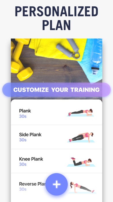 At Home Plank Workouts Screenshot