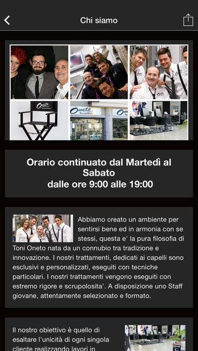 Screenshot #2 pour Oneto Parrucchieri